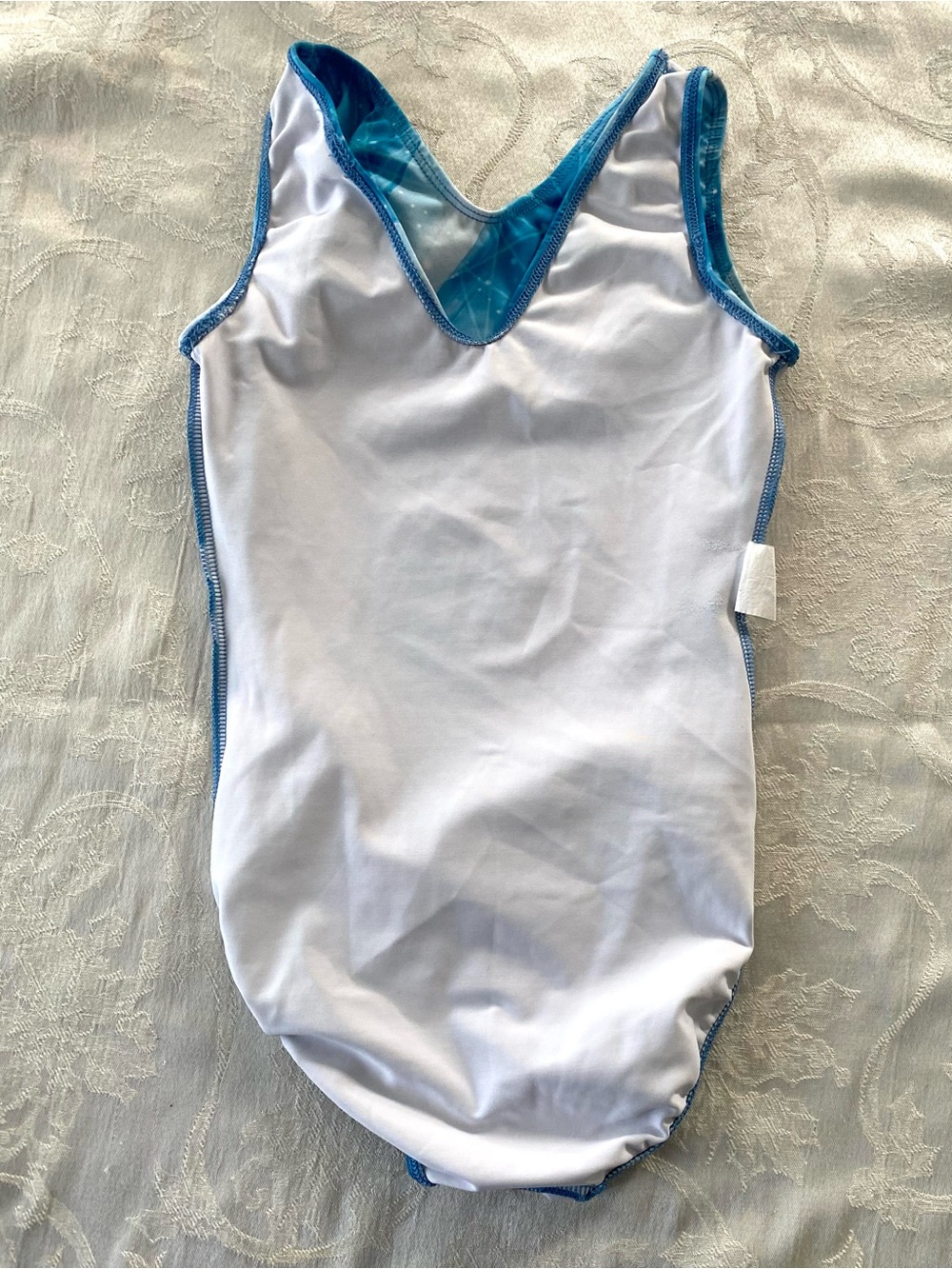 GK Gymnastics Leotard “Frozen Wind” AXS Adult Extra Small - Picture 5 of 13